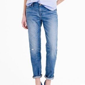 J Crew Slim Broken In Boyfriend High Rise Jeans 32